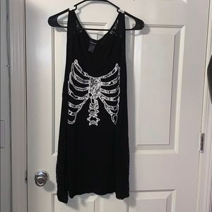 Torrid Size 1 Ribcage Tank